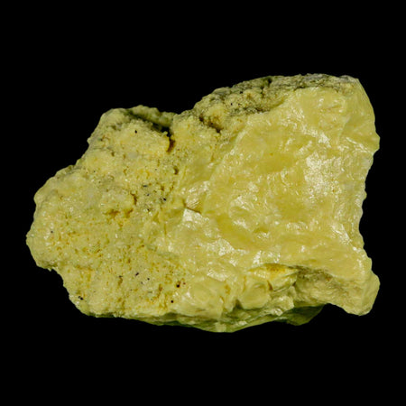 2.6" Rough Bright Yellow Sulfur Crystal Mineral Specimen From Louisiana
