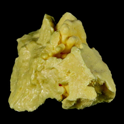 2.8" Rough Bright Yellow Sulfur Crystal Mineral Specimen From Louisiana - Fossil Age Minerals