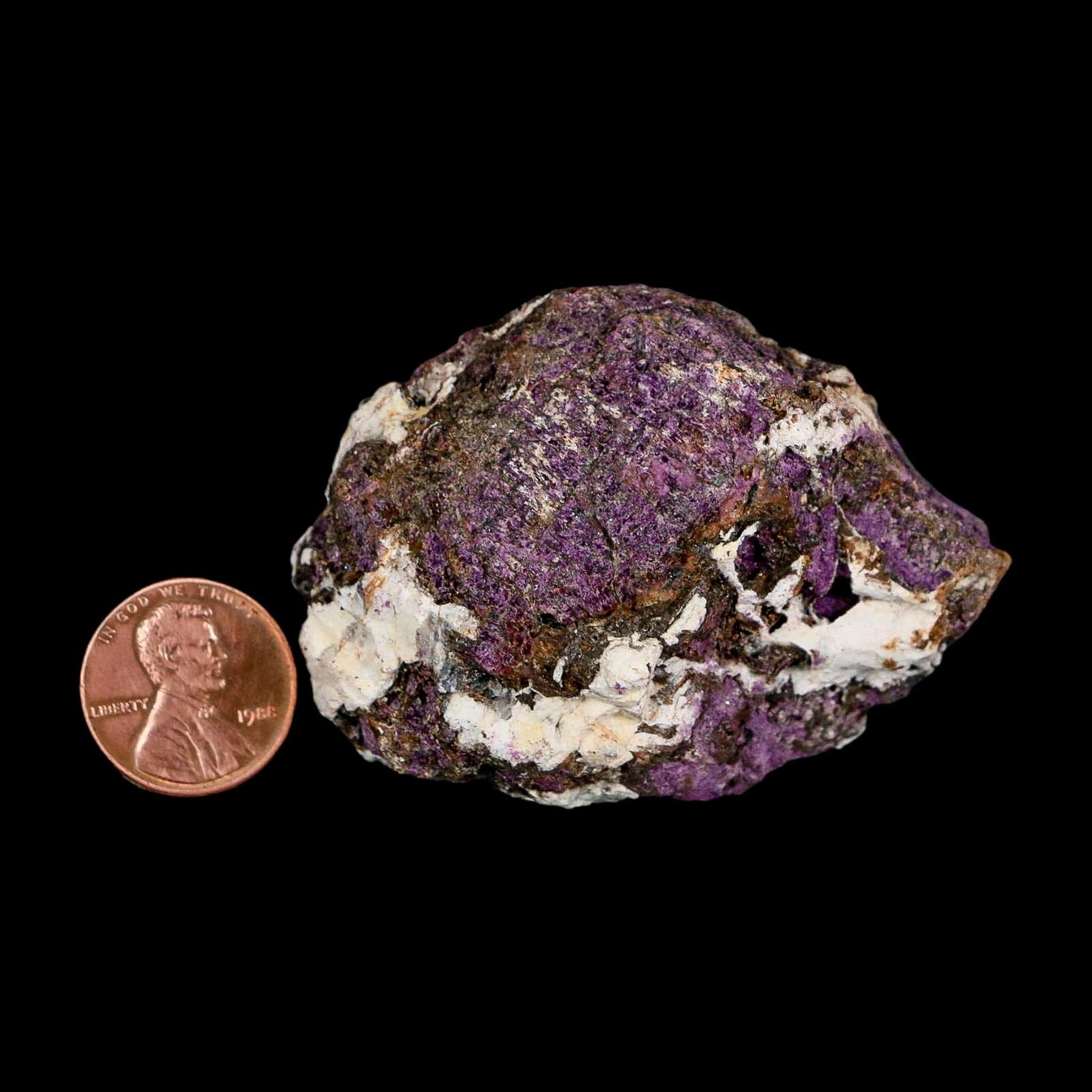 2.4" Rough Purple Purpurite Manganese Mineral Specimen Location Namibia - Fossil Age Minerals