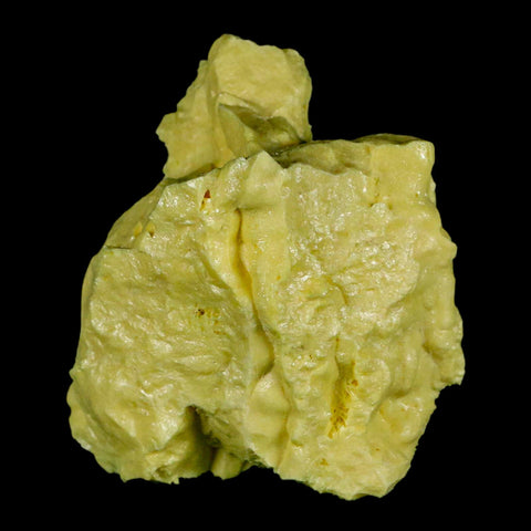 2.6" Rough Bright Yellow Sulfur Crystal Mineral Specimen From Louisiana - Fossil Age Minerals