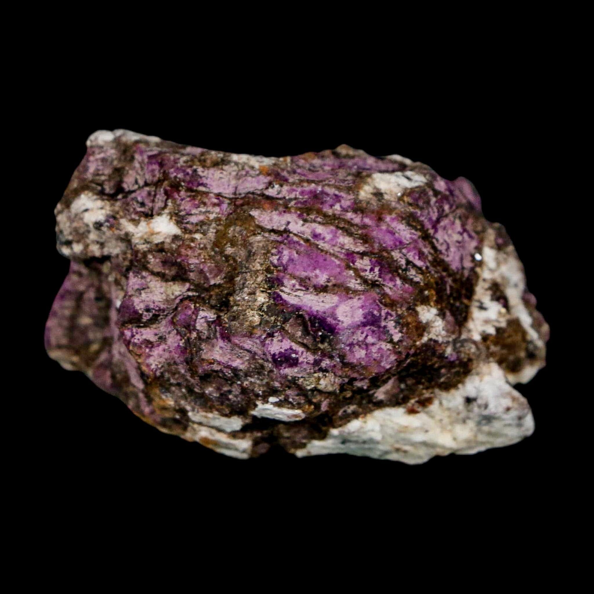 1.9" Rough Purple Purpurite Manganese Mineral Specimen Location Namibia - Fossil Age Minerals
