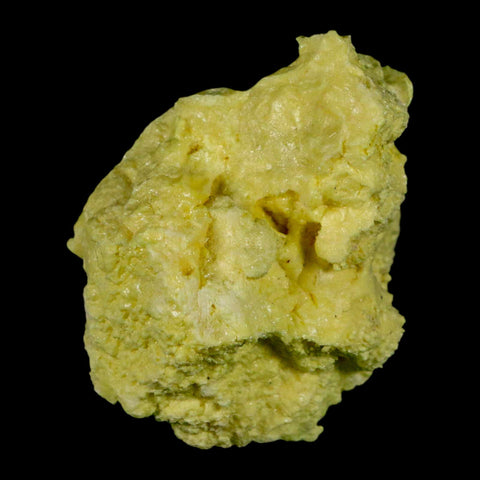 2.4" Rough Bright Yellow Sulfur Crystal Mineral Specimen From Louisiana - Fossil Age Minerals