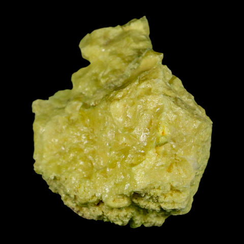2.4" Rough Bright Yellow Sulfur Crystal Mineral Specimen From Louisiana - Fossil Age Minerals