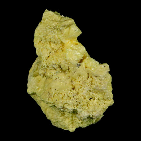 2.4" Rough Bright Yellow Sulfur Crystal Mineral Specimen From Louisiana - Fossil Age Minerals