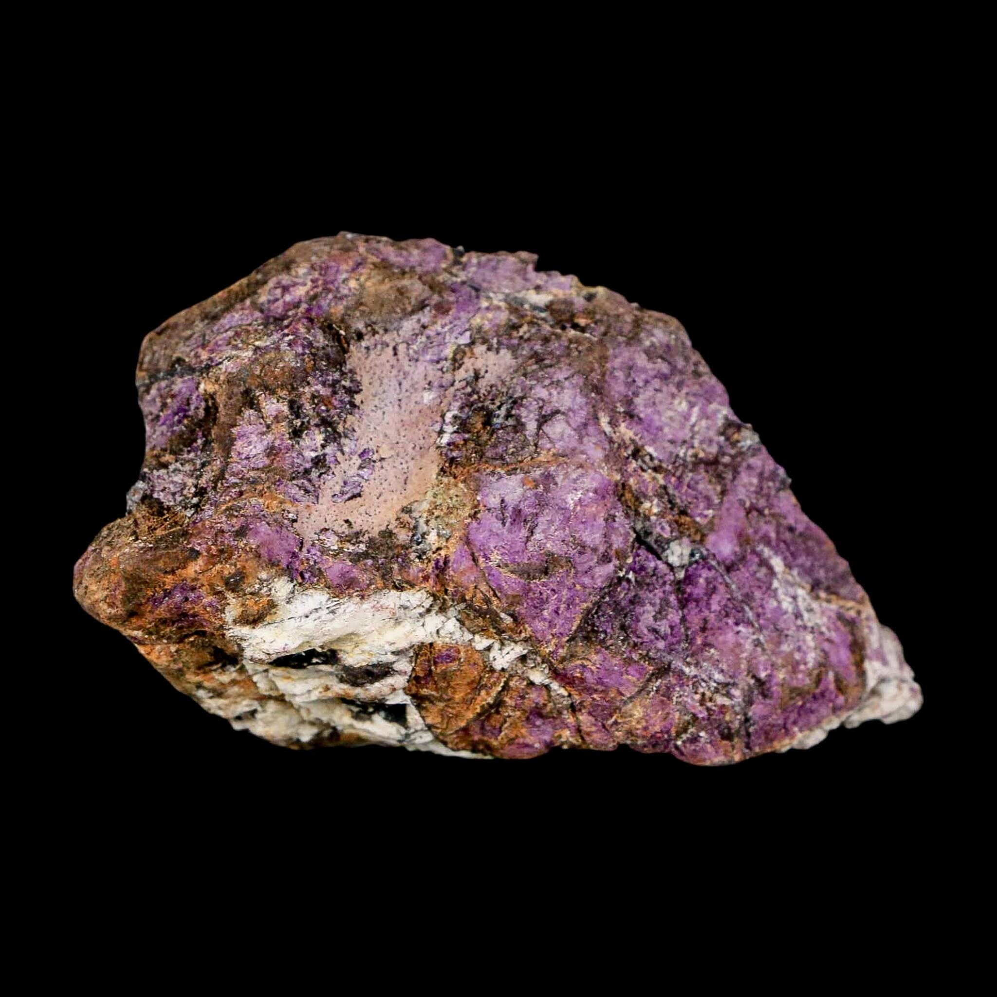 2.9" Rough Purple Purpurite Manganese Mineral Specimen Location Namibia - Fossil Age Minerals