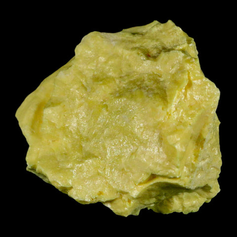 2.3" Rough Bright Yellow Sulfur Crystal Mineral Specimen From Louisiana - Fossil Age Minerals