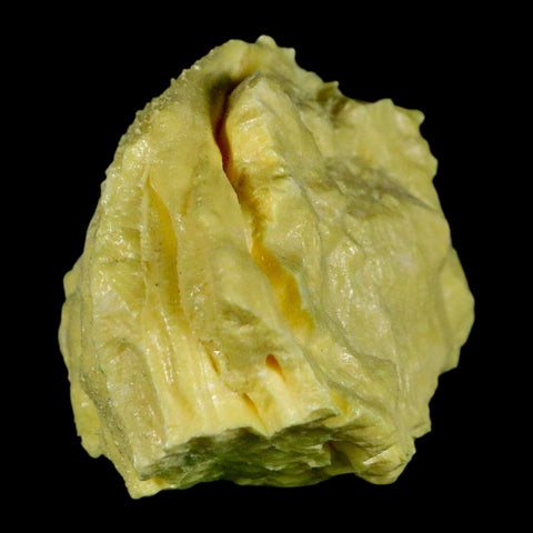 2.3" Rough Bright Yellow Sulfur Crystal Mineral Specimen From Louisiana - Fossil Age Minerals