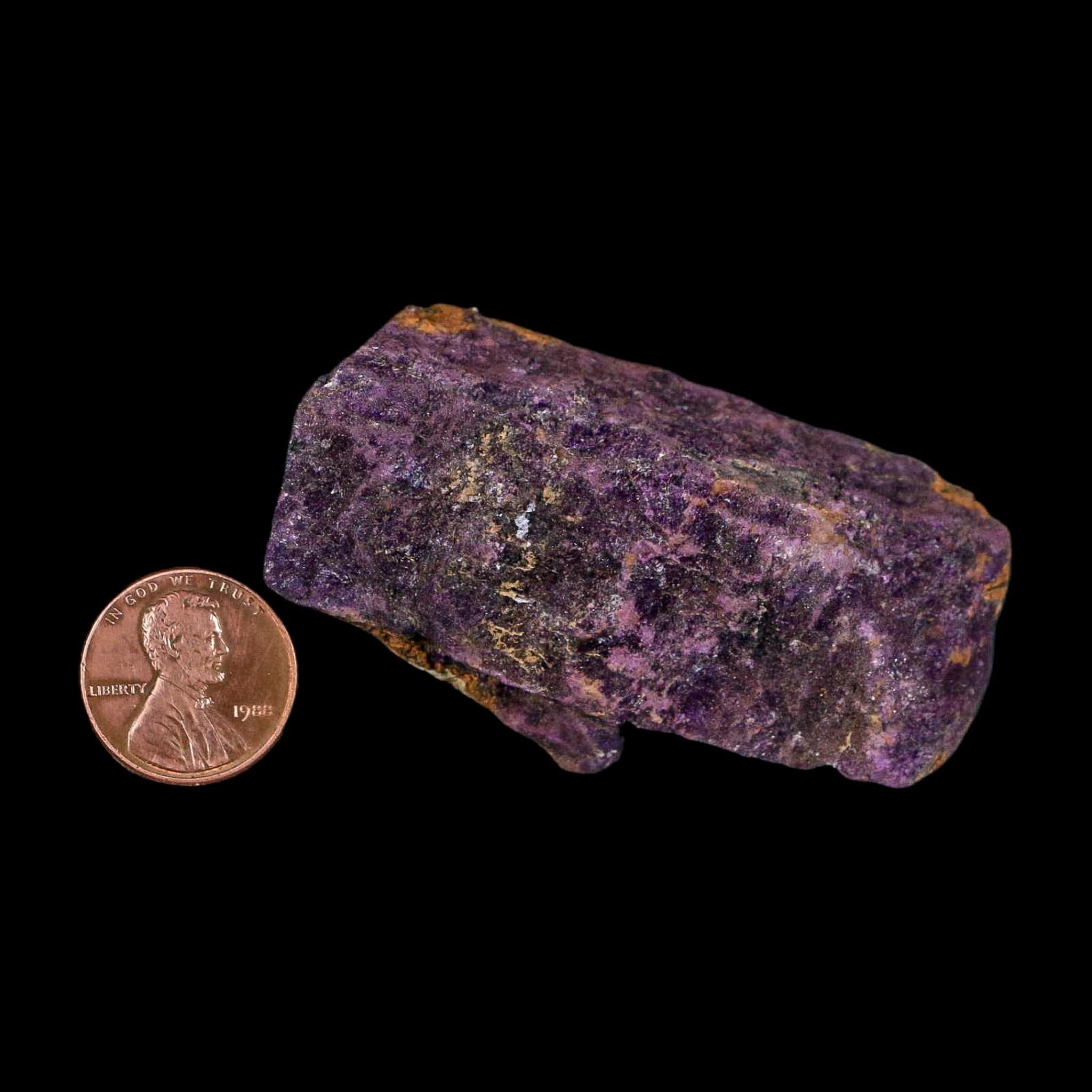 2.5" Rough Purple Purpurite Manganese Mineral Specimen Location Namibia - Fossil Age Minerals