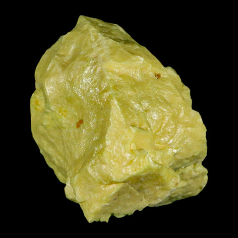 2.2" Rough Bright Yellow Sulfur Crystal Mineral Specimen From Louisiana - Fossil Age Minerals