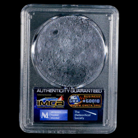 Moon Rock Lunar Meteorite Fragments Various Classifications Outer Space COA - Fossil Age Minerals