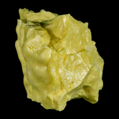 2.4" Rough Bright Yellow Sulfur Crystal Mineral Specimen From Louisiana - Fossil Age Minerals