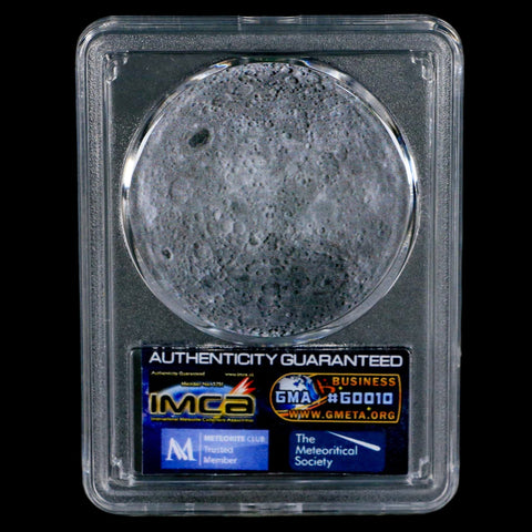 Moon Rock Lunar Meteorite Fragments Various Classifications Outer Space COA - Fossil Age Minerals
