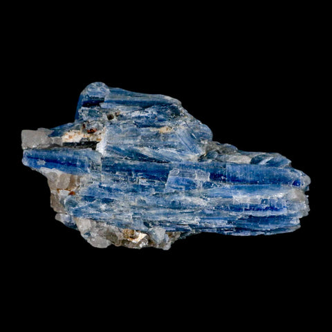 3.6" Rough Natural Sky Blue Kyanite And Quartz Crystal Mineral Specimen Brazil - Fossil Age Minerals