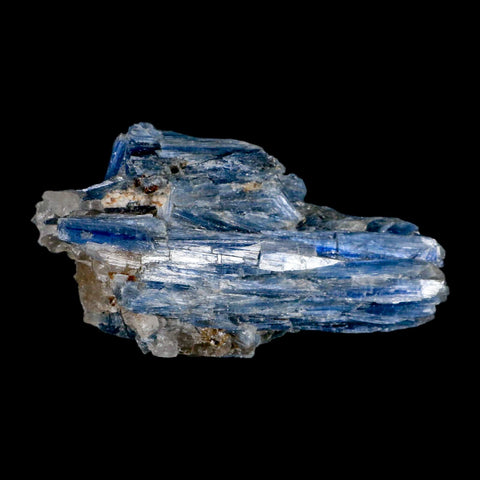 3.6" Rough Natural Sky Blue Kyanite And Quartz Crystal Mineral Specimen Brazil - Fossil Age Minerals