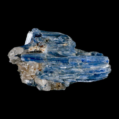 3.6" Rough Natural Sky Blue Kyanite And Quartz Crystal Mineral Specimen Brazil - Fossil Age Minerals