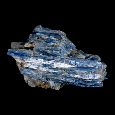 3.6" Rough Natural Sky Blue Kyanite And Quartz Crystal Mineral Specimen Brazil - Fossil Age Minerals