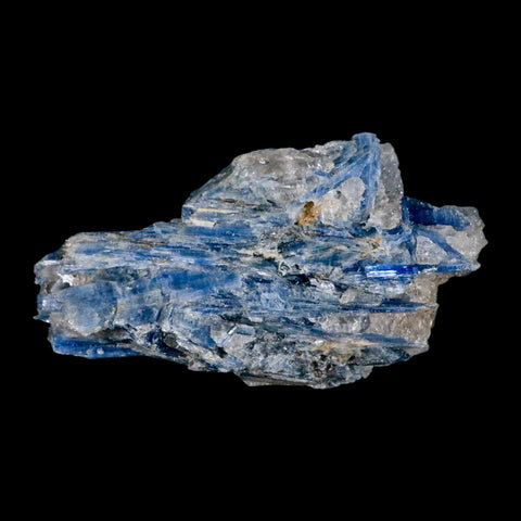 3.6" Rough Natural Sky Blue Kyanite And Quartz Crystal Mineral Specimen Brazil - Fossil Age Minerals