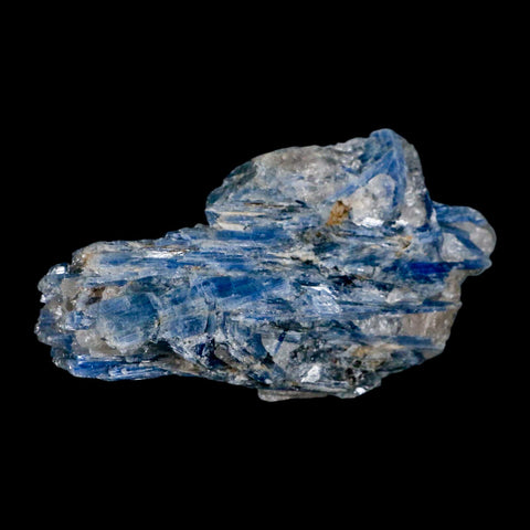 3.6" Rough Natural Sky Blue Kyanite And Quartz Crystal Mineral Specimen Brazil - Fossil Age Minerals