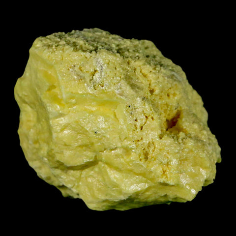 2.1" Rough Bright Yellow Sulfur Crystal Mineral Specimen From Louisiana - Fossil Age Minerals