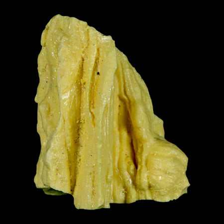 2.5" Rough Bright Yellow Sulfur Crystal Mineral Specimen From Louisiana