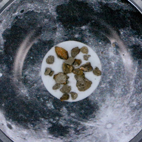 Moon Rock Lunar Meteorite Fragments Various Classifications Outer Space COA - Fossil Age Minerals