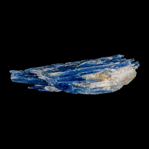 6.1" Rough Natural Sky Blue Kyanite And Quartz Crystal Mineral Specimen Brazil - Fossil Age Minerals