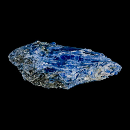 6.2" Rough Natural Sky Blue Kyanite And Quartz Crystal Mineral Specimen Brazil