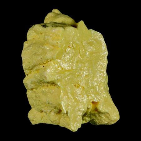 2.5" Rough Bright Yellow Sulfur Crystal Mineral Specimen From Louisiana