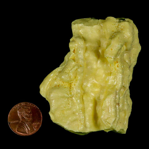 2.5" Rough Bright Yellow Sulfur Crystal Mineral Specimen From Louisiana - Fossil Age Minerals