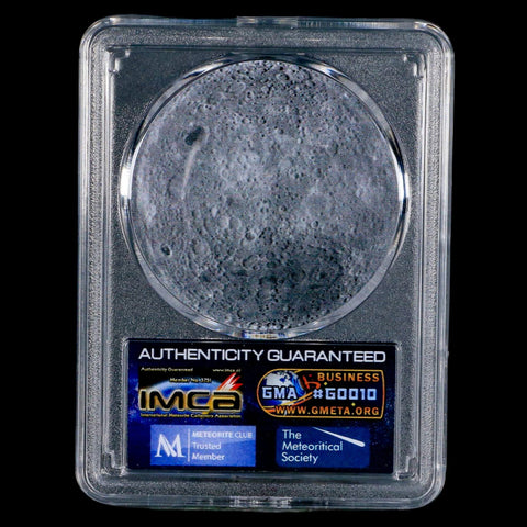 Moon Rock Lunar Meteorite Fragments Various Classifications Outer Space COA - Fossil Age Minerals