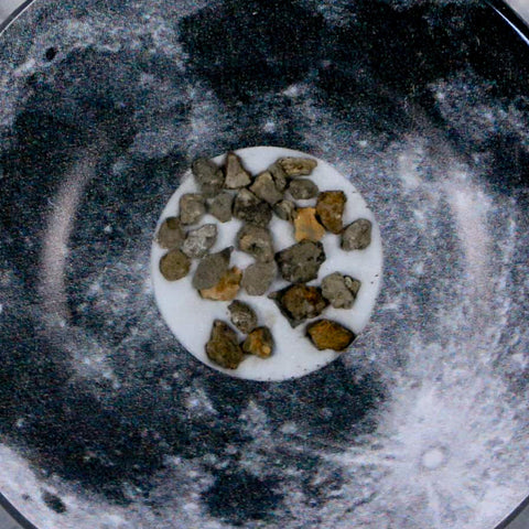 Moon Rock Lunar Meteorite Fragments Various Classifications Outer Space COA - Fossil Age Minerals