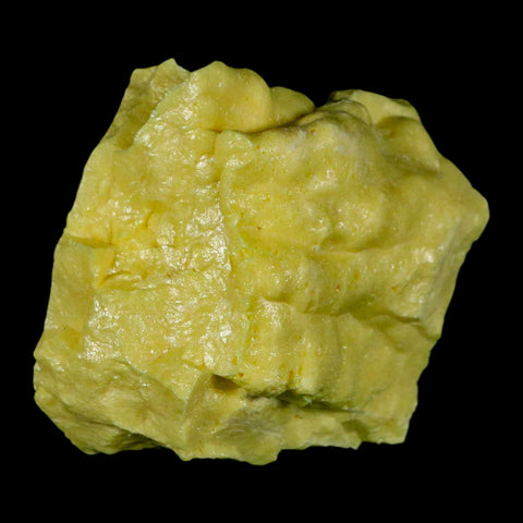 2.2" Rough Bright Yellow Sulfur Crystal Mineral Specimen From Louisiana - Fossil Age Minerals