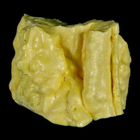 2.5" Rough Bright Yellow Sulfur Crystal Mineral Specimen From Louisiana - Fossil Age Minerals