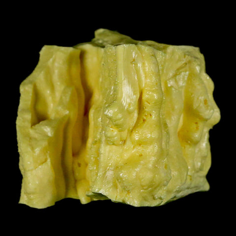 2.5" Rough Bright Yellow Sulfur Crystal Mineral Specimen From Louisiana - Fossil Age Minerals
