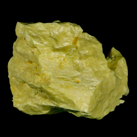 2.5" Rough Bright Yellow Sulfur Crystal Mineral Specimen From Louisiana