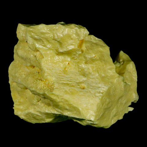 2.5" Rough Bright Yellow Sulfur Crystal Mineral Specimen From Louisiana - Fossil Age Minerals