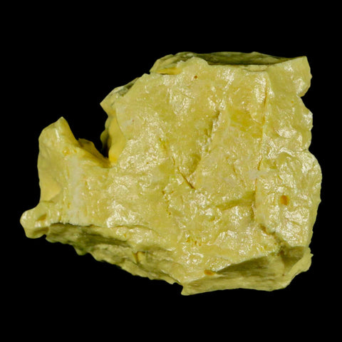 2.5" Rough Bright Yellow Sulfur Crystal Mineral Specimen From Louisiana - Fossil Age Minerals