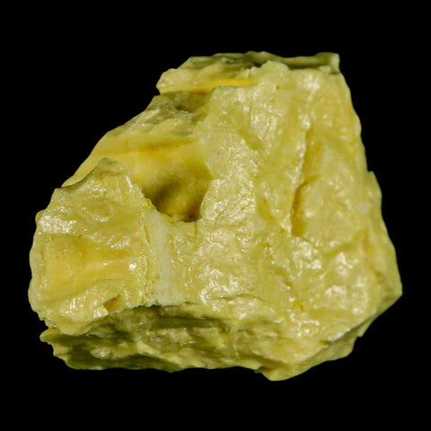 2.5" Rough Bright Yellow Sulfur Crystal Mineral Specimen From Louisiana - Fossil Age Minerals