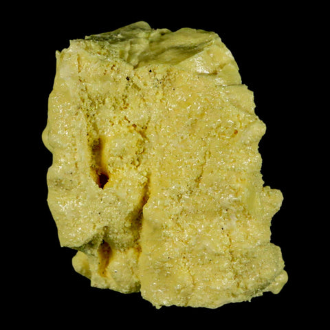 2.3" Rough Bright Yellow Sulfur Crystal Mineral Specimen From Louisiana - Fossil Age Minerals