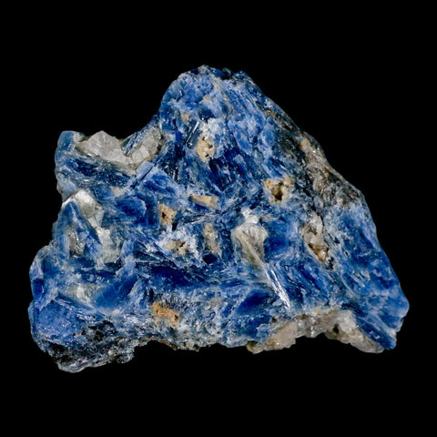 4.5" Rough Natural Sky Blue Kyanite And Quartz Crystal Mineral Specimen Brazil - Fossil Age Minerals