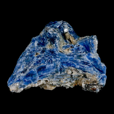 4.5" Rough Natural Sky Blue Kyanite And Quartz Crystal Mineral Specimen Brazil - Fossil Age Minerals