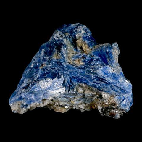 4.5" Rough Natural Sky Blue Kyanite And Quartz Crystal Mineral Specimen Brazil - Fossil Age Minerals