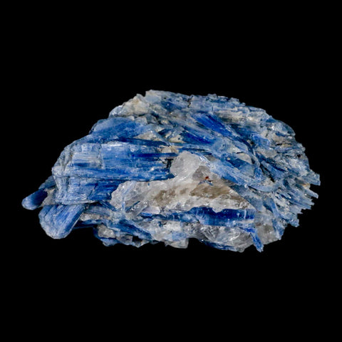 3.4" Rough Natural Sky Blue Kyanite And Quartz Crystal Mineral Specimen Brazil - Fossil Age Minerals