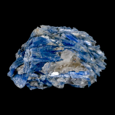 3.4" Rough Natural Sky Blue Kyanite And Quartz Crystal Mineral Specimen Brazil - Fossil Age Minerals