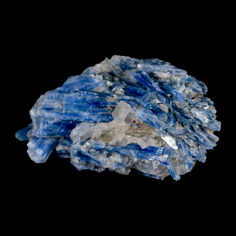 3.4" Rough Natural Sky Blue Kyanite And Quartz Crystal Mineral Specimen Brazil - Fossil Age Minerals
