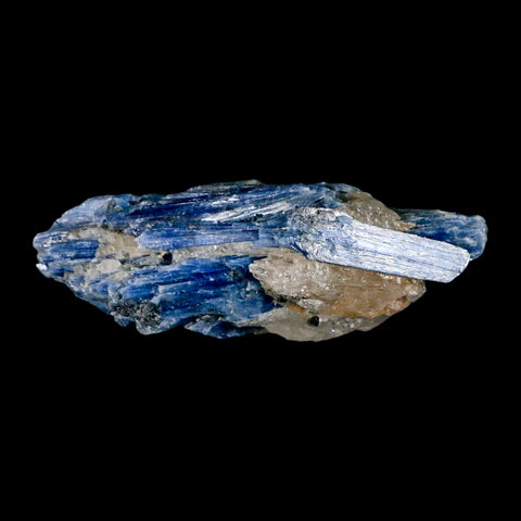 4" Rough Natural Sky Blue Kyanite And Quartz Crystal Mineral Specimen Brazil - Fossil Age Minerals
