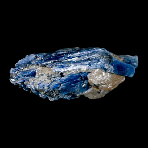 4" Rough Natural Sky Blue Kyanite And Quartz Crystal Mineral Specimen Brazil - Fossil Age Minerals