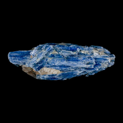 4" Rough Natural Sky Blue Kyanite And Quartz Crystal Mineral Specimen Brazil - Fossil Age Minerals