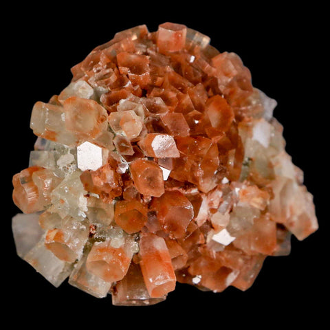 2.3" Aragonite Mineral Two Tone Crystal Cluster Specimen Tazouta Morocco - Fossil Age Minerals