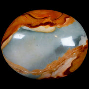 2.5" Polychrome Jasper Natural Polished Mineral Palm Stone Madagascar